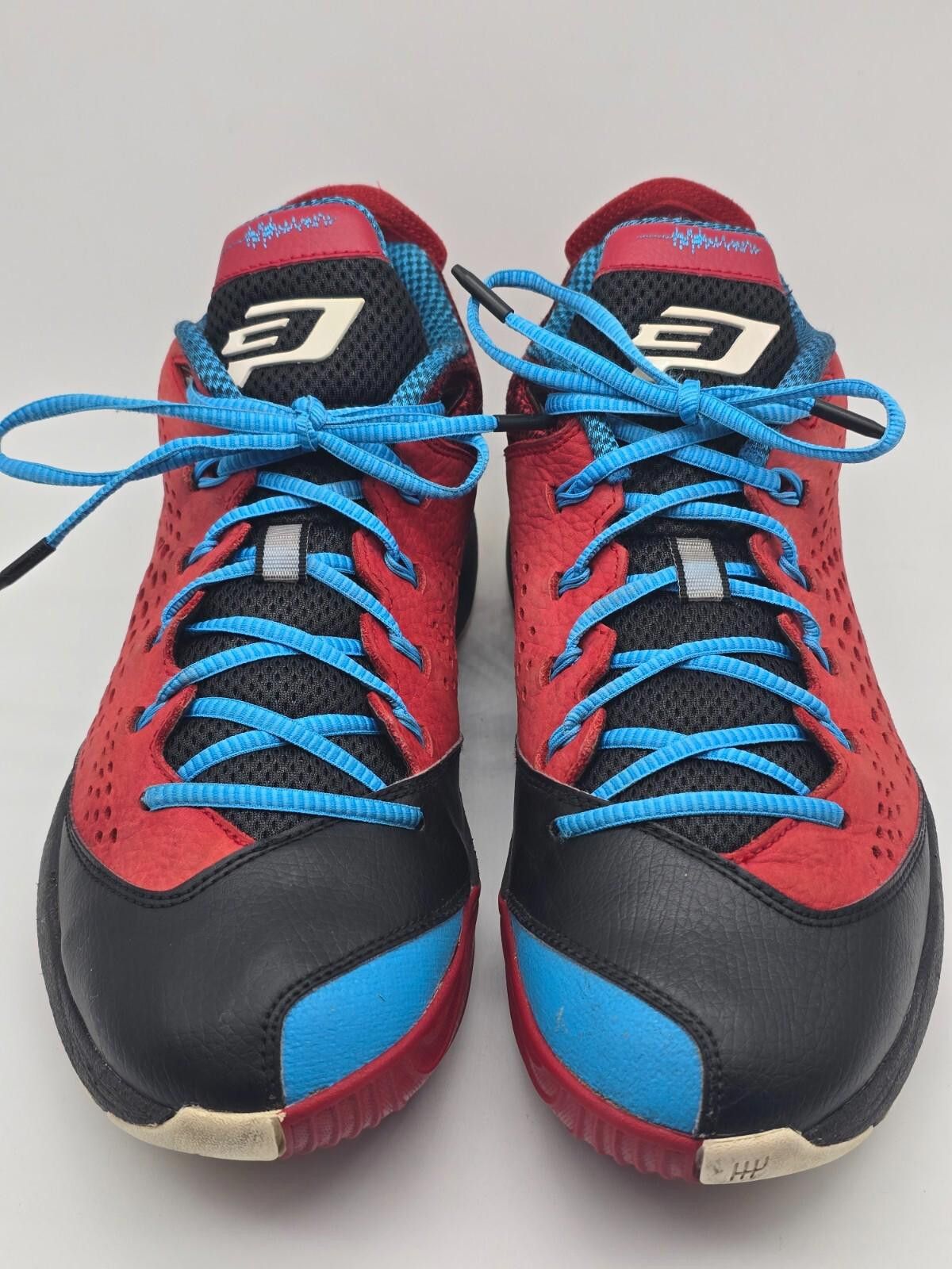 Nike Nike Air Jordan CP3 VII Gym Red Powder Blue Sz 11 616805-607 Size US 11 / EU 44 - 3 Thumbnail