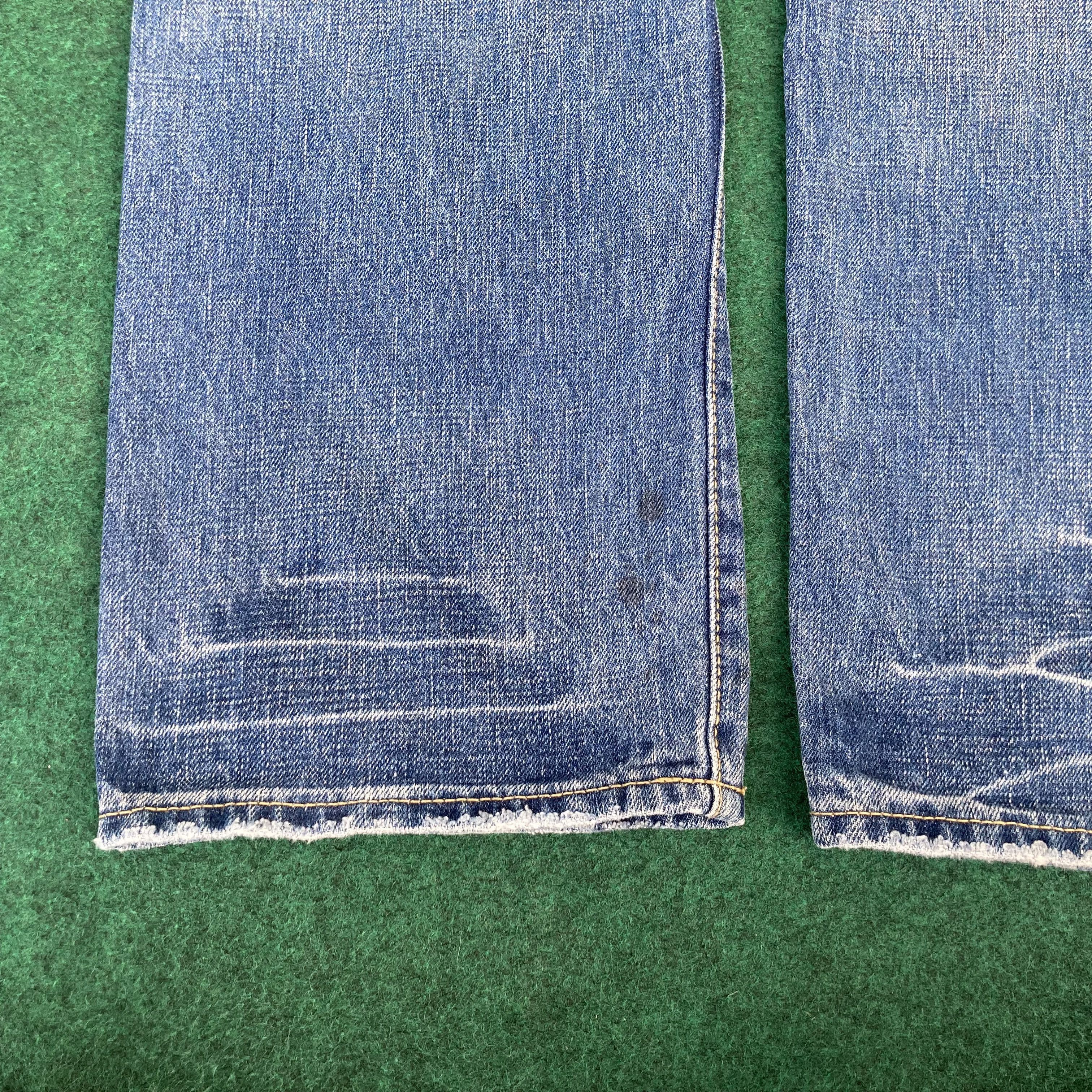 Journal Standard 30x30 Vtg Journal Standard Selvedge Faded Denim Blue Jeans Size US 30 / EU 46 - 12 Thumbnail