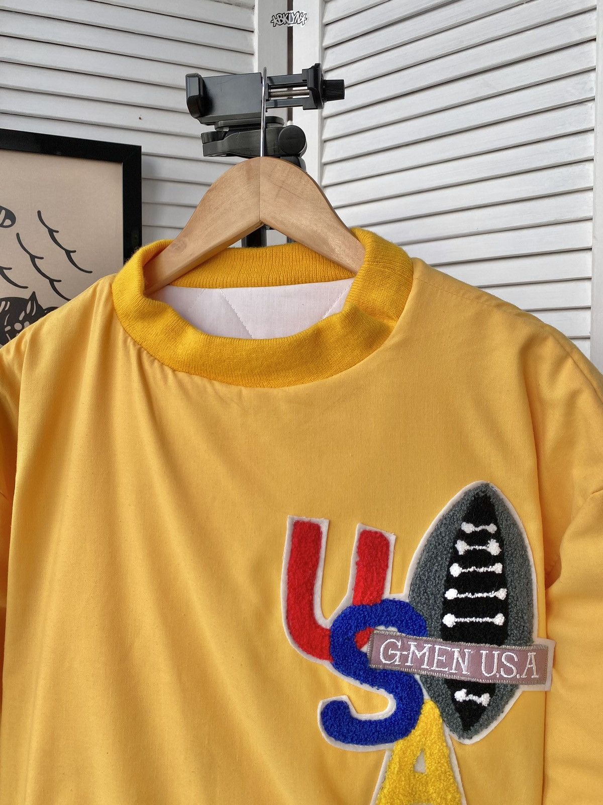 Starter × Vintage Vintage 90s University Patch USA Football NFL Jacket Size US S / EU 44-46 / 1 - 7 Thumbnail