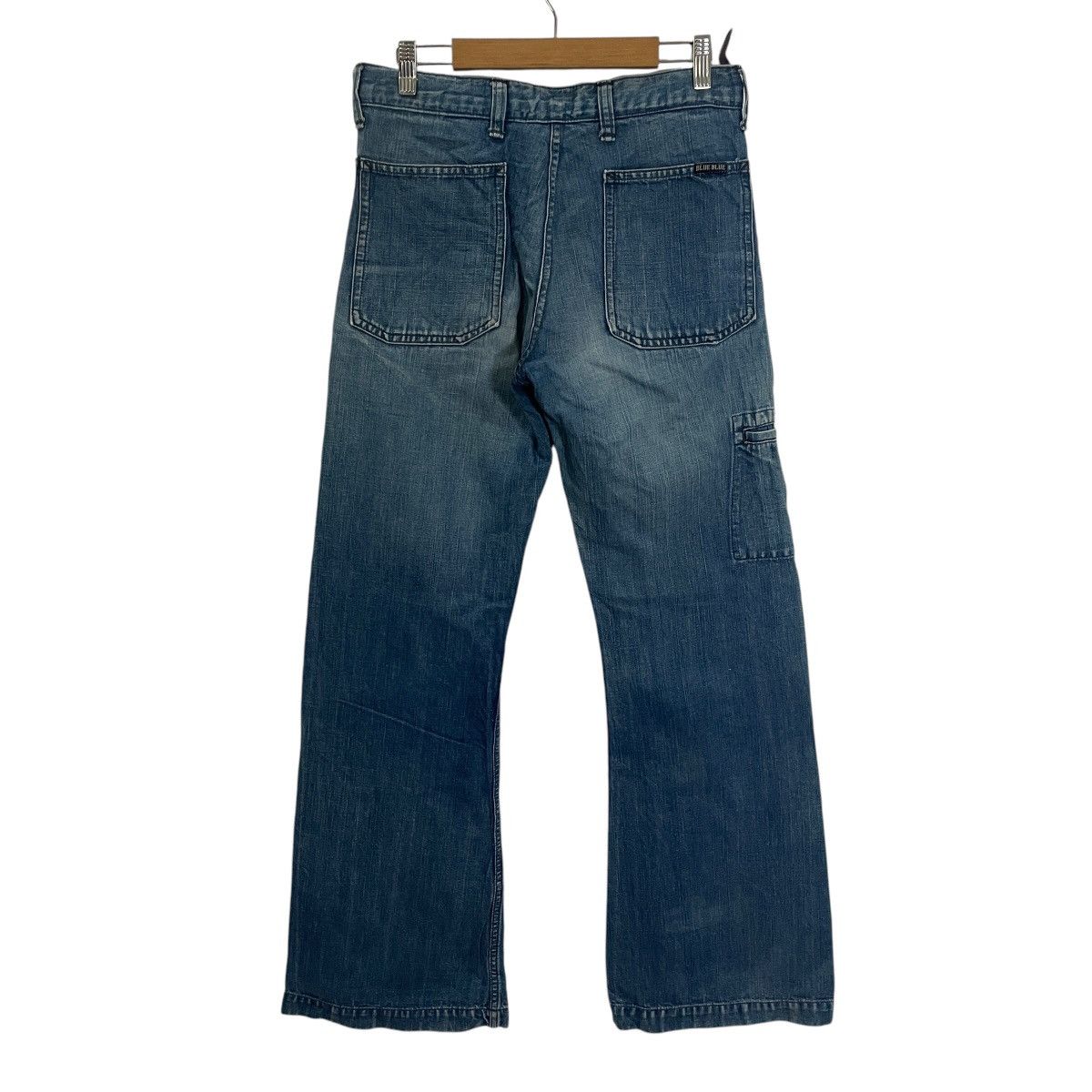 Blue Blue Japan Vintage Blue Blue Japan Bush Denim Jeans Size US 30 / EU 46 - 8 Thumbnail