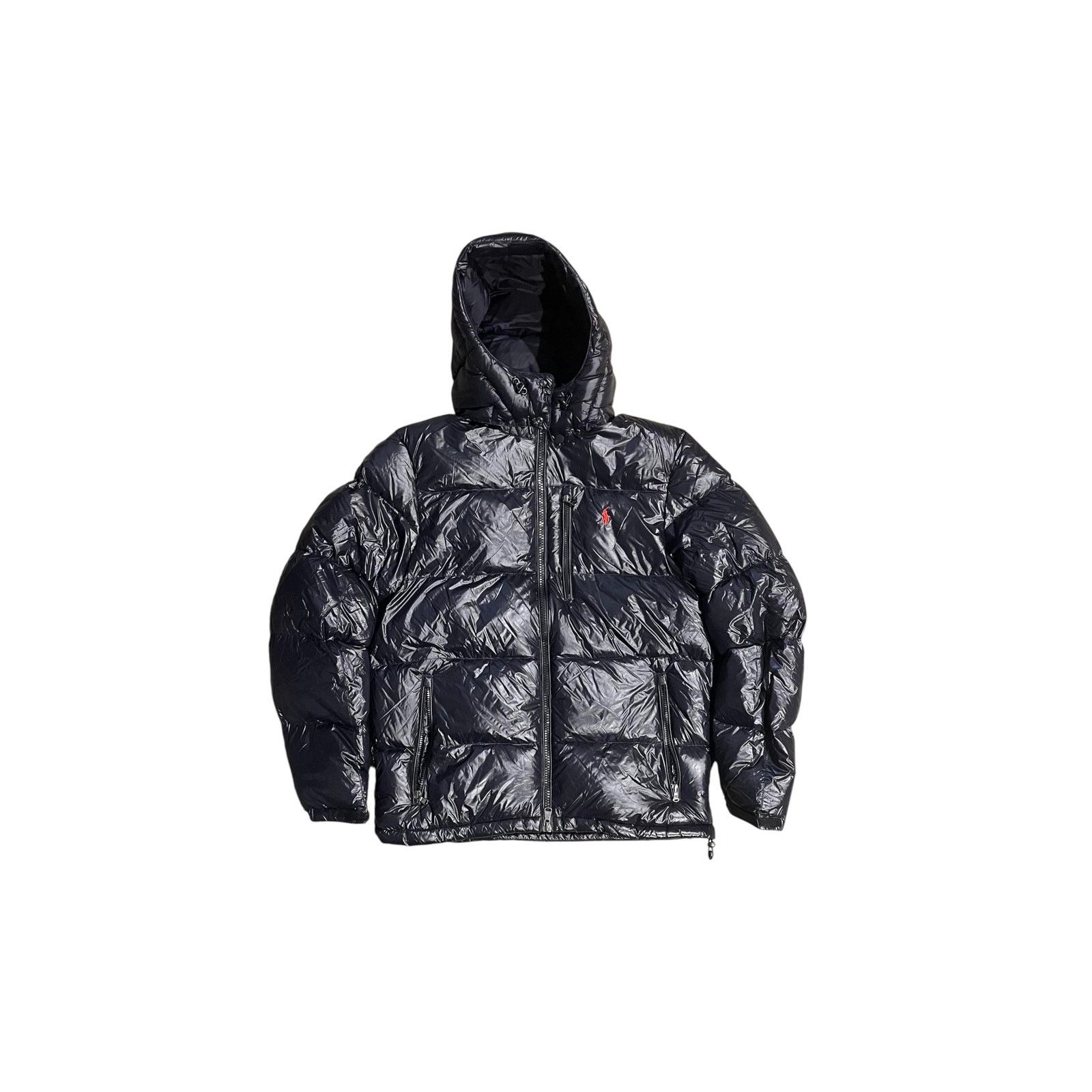 Polo Ralph Lauren Polo Red Logo Black Puffer Jacket Size US L / EU 52-54 / 3 - 1 Preview
