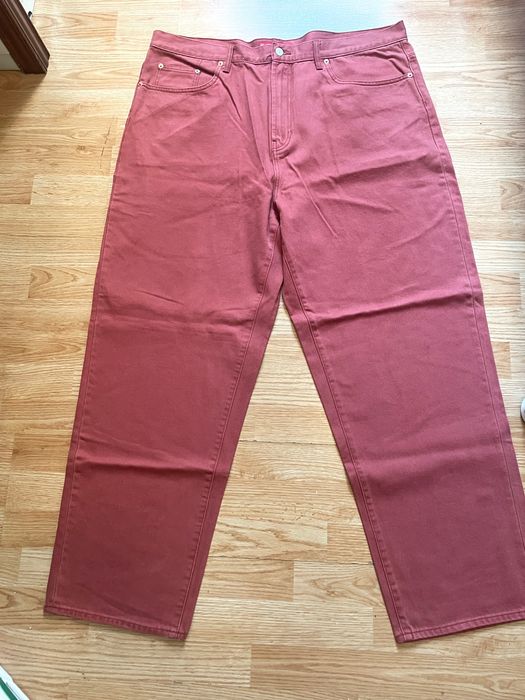 Supreme Supreme baggy jeans rust- size 38 | Grailed