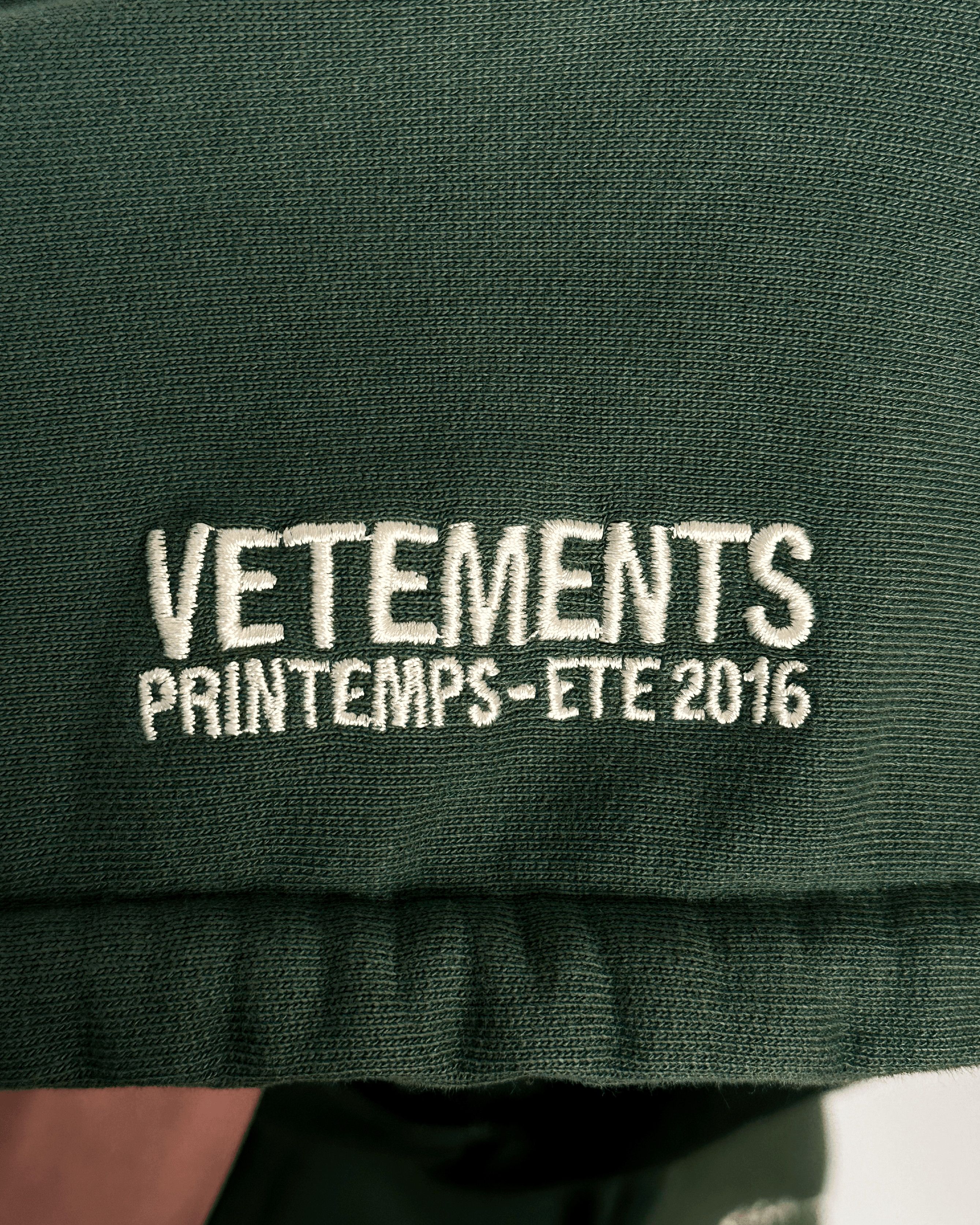 Vetements Vetements Polizei Reversible Cropped Hoodie Size US M / EU 48-50 / 2 - 11 Thumbnail