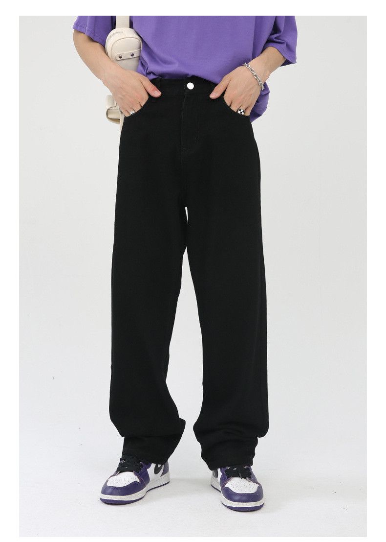 Japanese Brand × Vintage Men's Japanese retro casual versatile trendy loose jeans Size US 32 / EU 48 - 2 Thumbnail