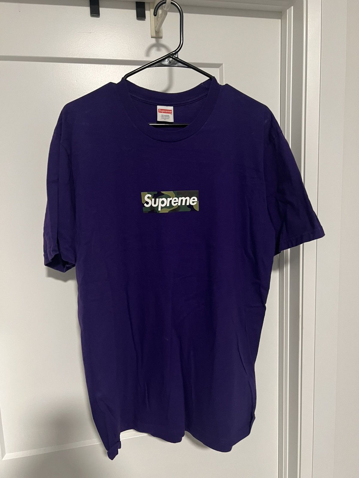 Supreme SUPREME BOX LOGO “Camo box logo” Size US L / EU 52-54 / 3 - 1 Thumbnail