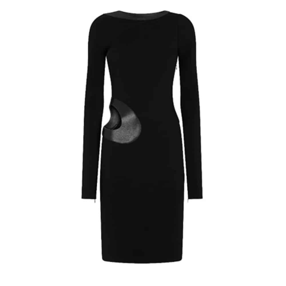 Tom Ford o1loc1c0924 AB3242 Midi Dress in Black Size S / US 4 / IT 40 - 1 Preview