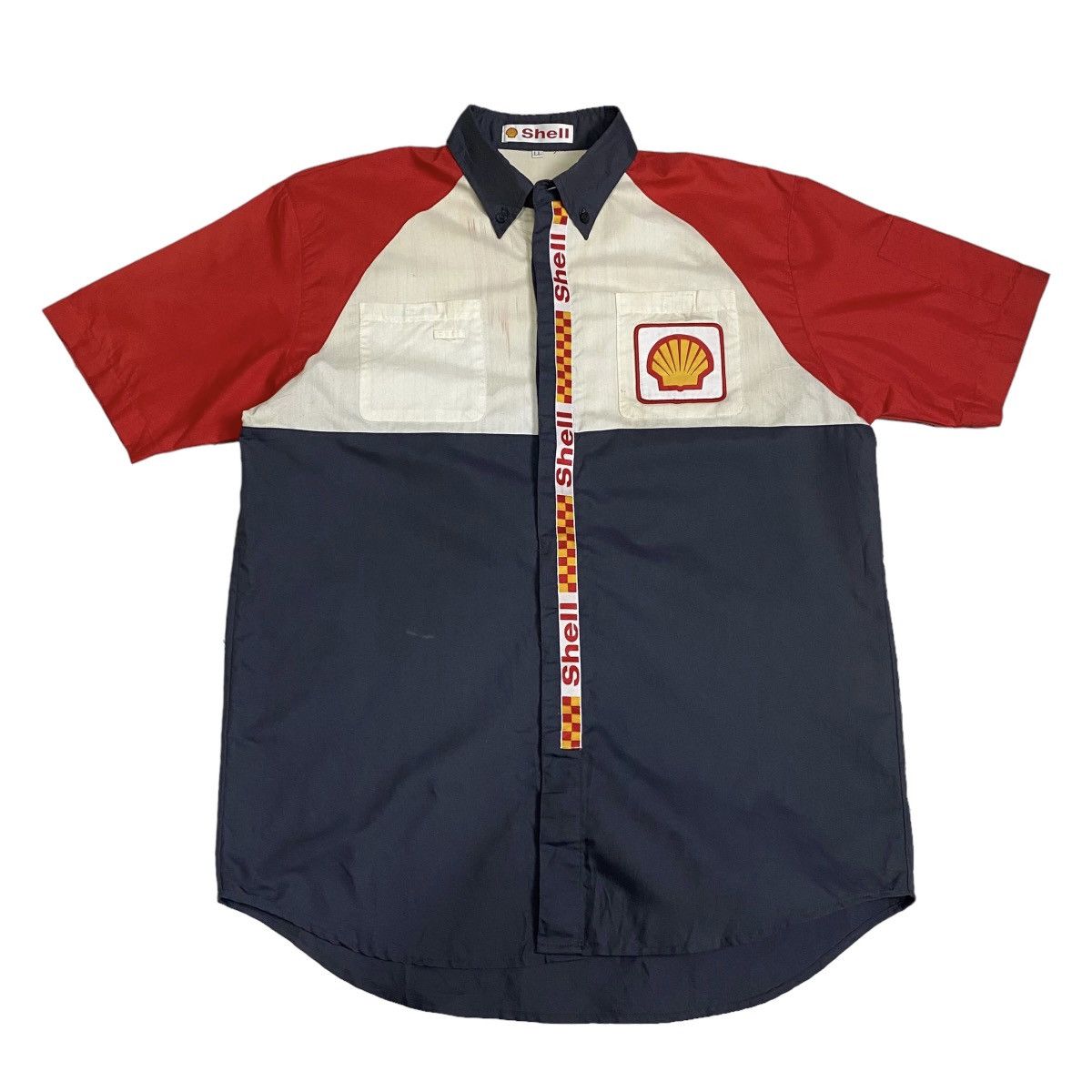 Vintage Vintage Shell Workshirt Size US L / EU 52-54 / 3 - 1 Thumbnail