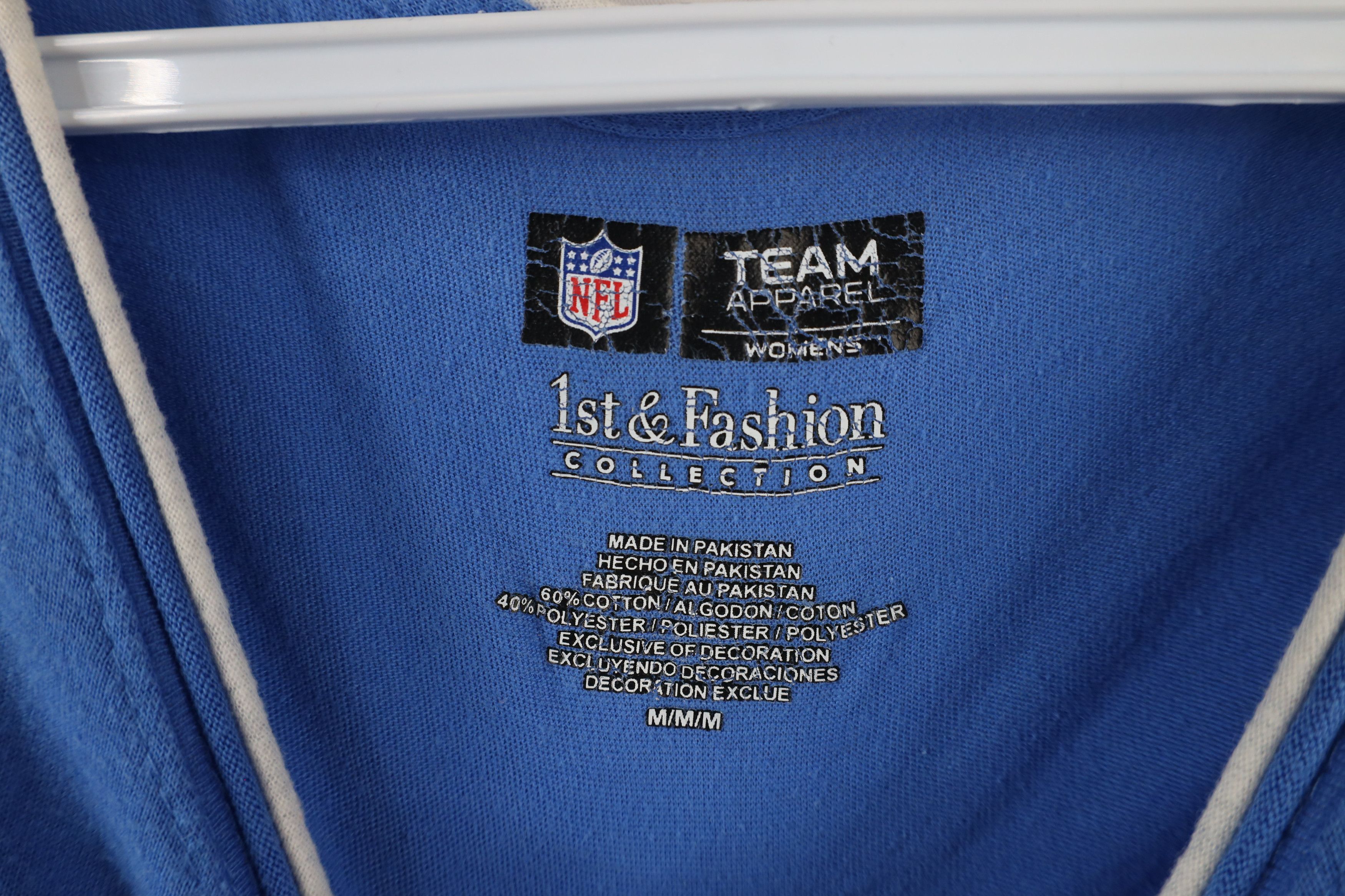 Vintage Vintage Y2K NFL Detroit Lions Football Long Sleeve T-Shirt Size M / US 6-8 / IT 42-44 - 7 Thumbnail