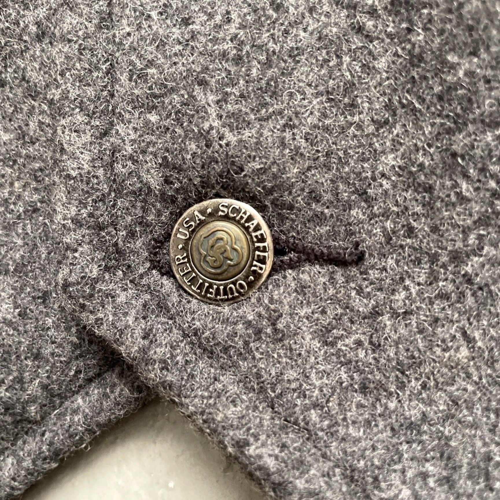 Vintage VINTAGE Schaefer Outfitter Vest Unisex Adults Wool Blend Malpai Lined USA 2XL Gray USA Western Ranch Workwear Heritage 87HR Size US XXL / EU 58 / 5 - 2 Thumbnail