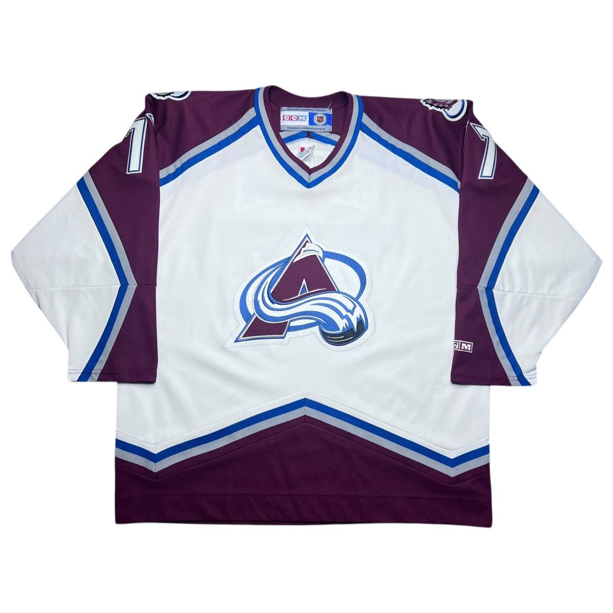 Ccm NHL Colorado Avalanche Ray Bourque #77 Authentic CCM Jersey Size US XL / EU 56 / 4 - 1 Thumbnail