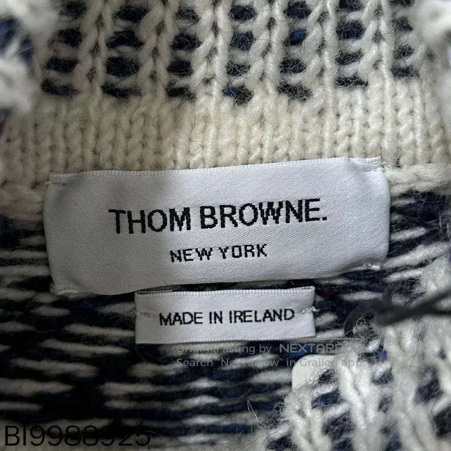 Thom Browne Thom Browne Christmas Fair Isle Knit Sweater. Size US M / EU 48-50 / 2 - 4 Thumbnail