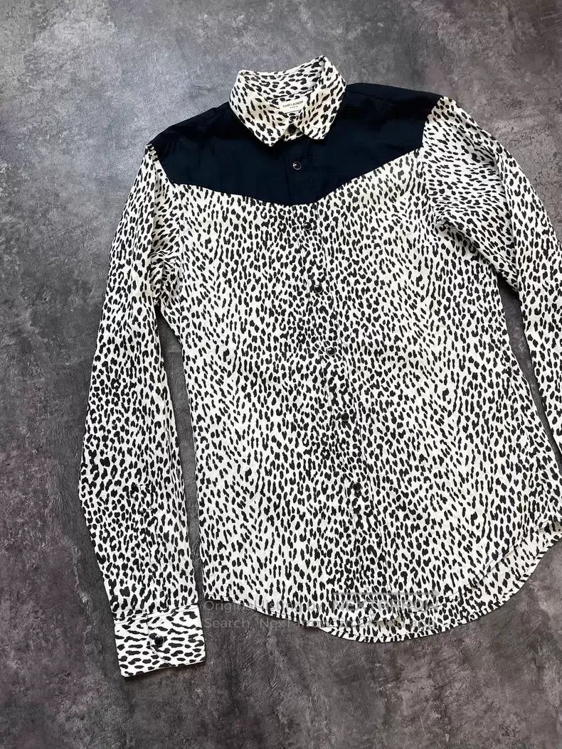 Saint Laurent Paris Saint Laurent Paris size 37 Spring and Summer Patchwork Leo Size US S / EU 44-46 / 1 - 3 Thumbnail