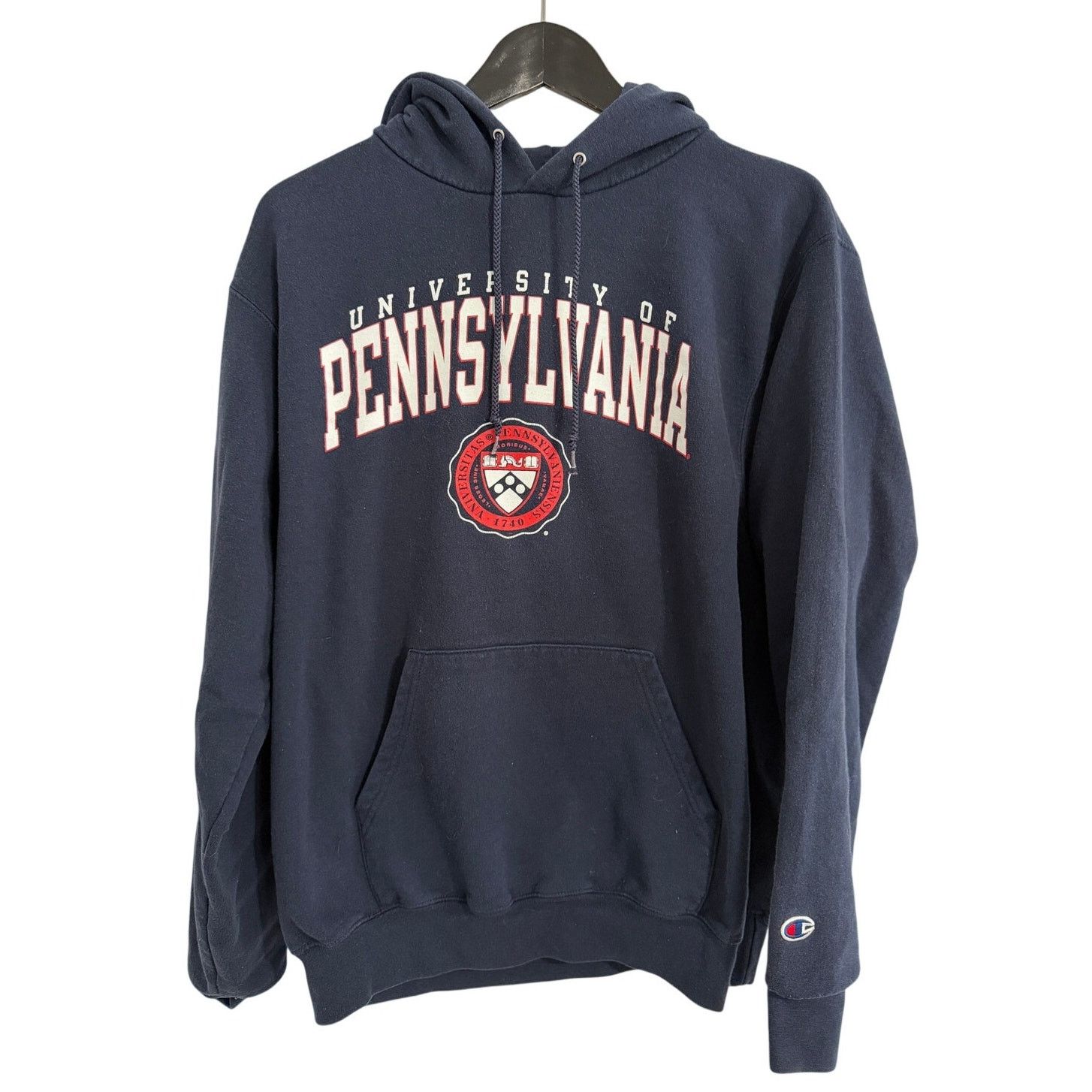Champion University of Pennsylvania U Penn Hoodie Sweatshirt Size M Size US M / EU 48-50 / 2 - 1 Thumbnail