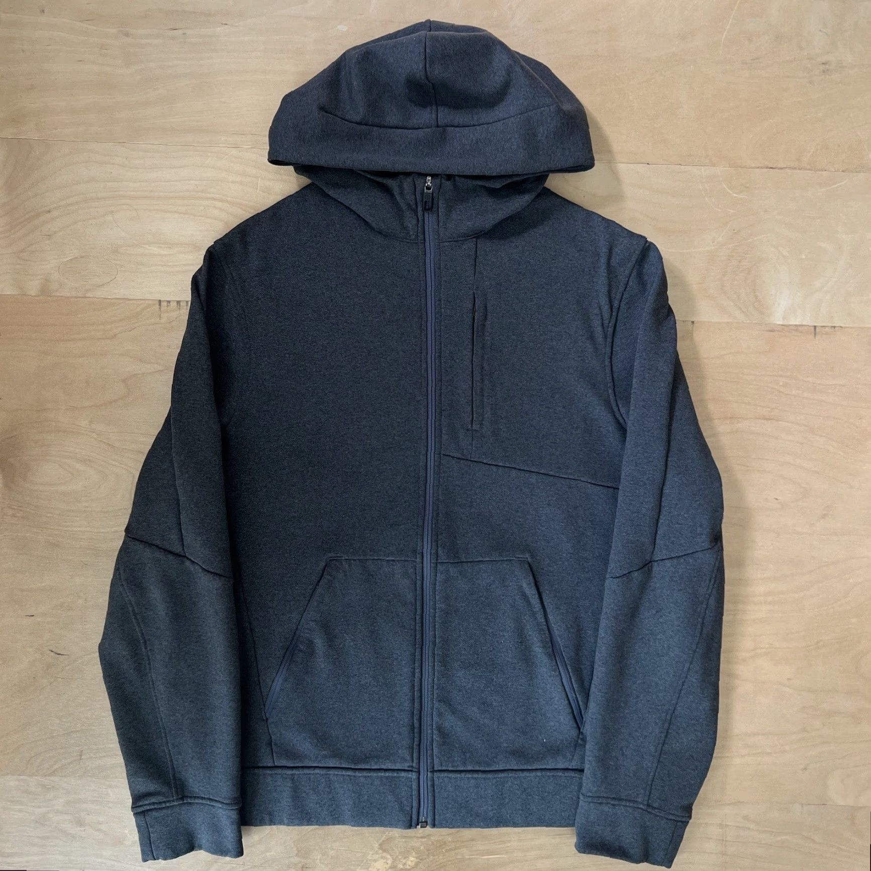 Lululemon Lululemon City Sweat Zip Hoodie Small Gray Hooded Utility Athleisure Workout Shirt Mens XS? Size US S / EU 44-46 / 1 - 2 Thumbnail