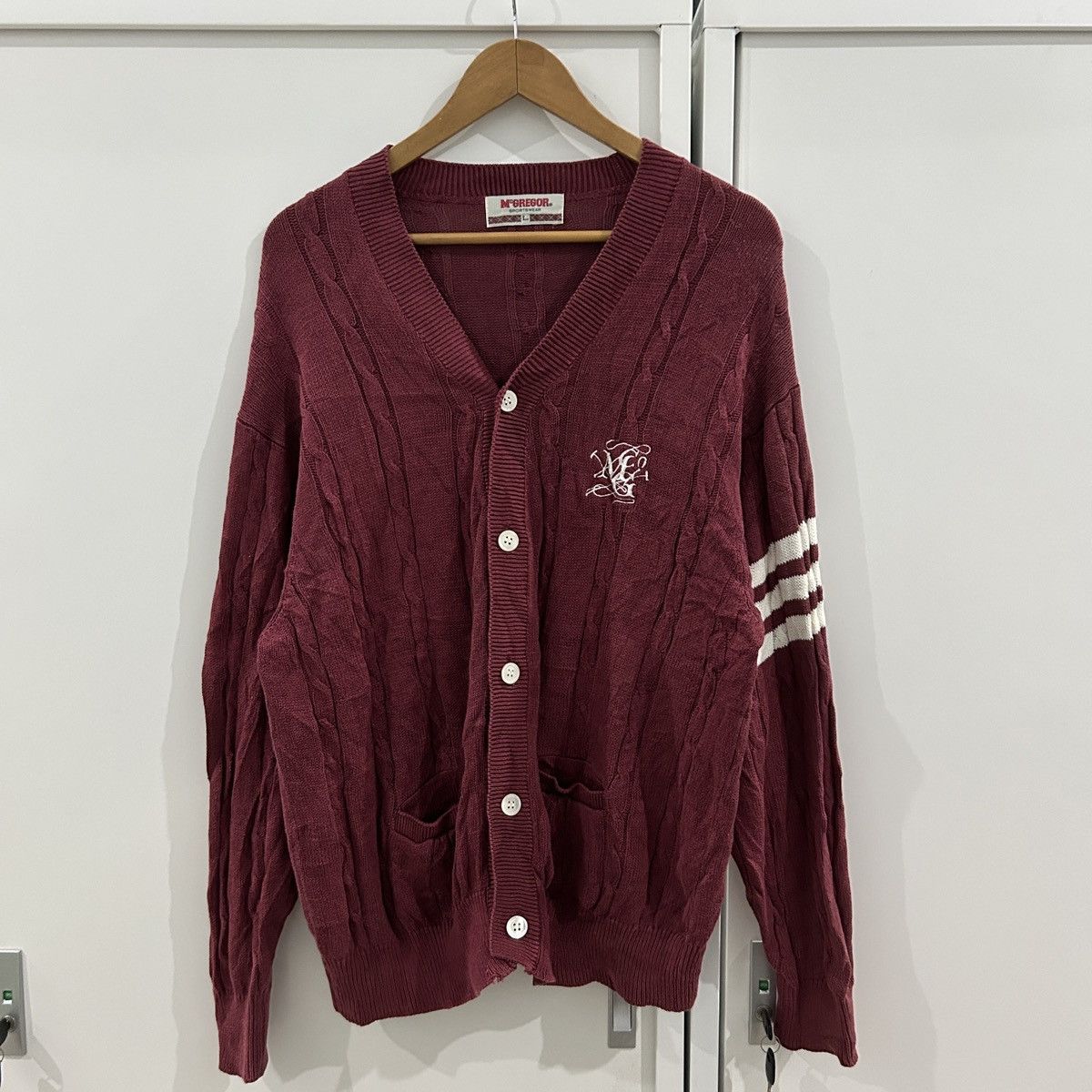 Vintage McGregor Cardigan Sweater knit