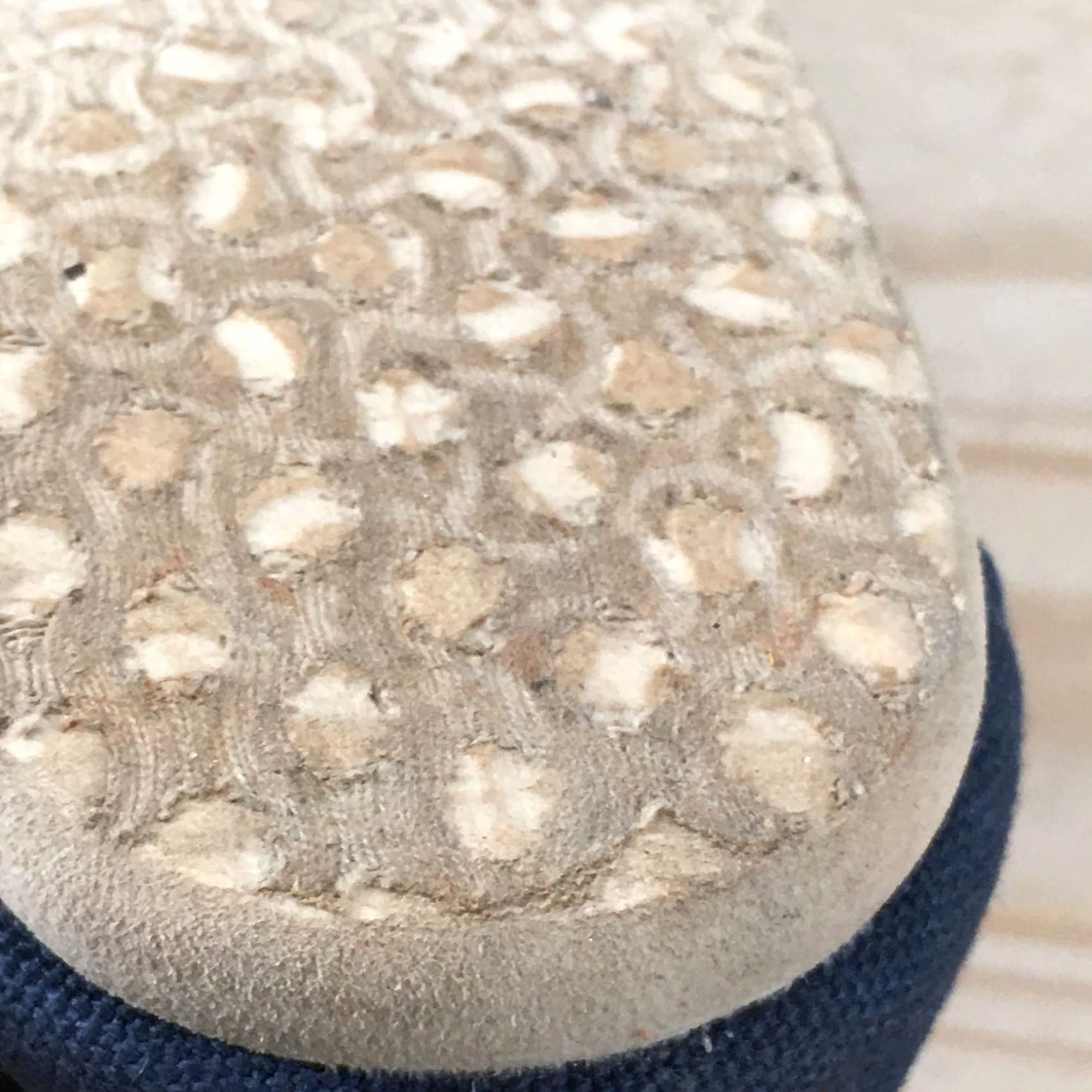 Toms TOMS Shoes Womens 8.5 Casual Slip On Flats Comfort Blue Fabric Low Top Round Toe Size M / US 6-8 / IT 42-44 - 7 Thumbnail