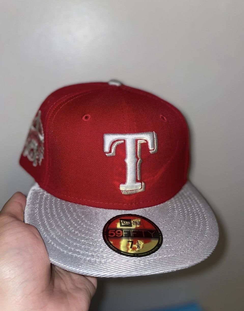 New Era Ecap city power rangers Texas rangers size 7 1/8 brand new Size ONE SIZE - 1 Thumbnail
