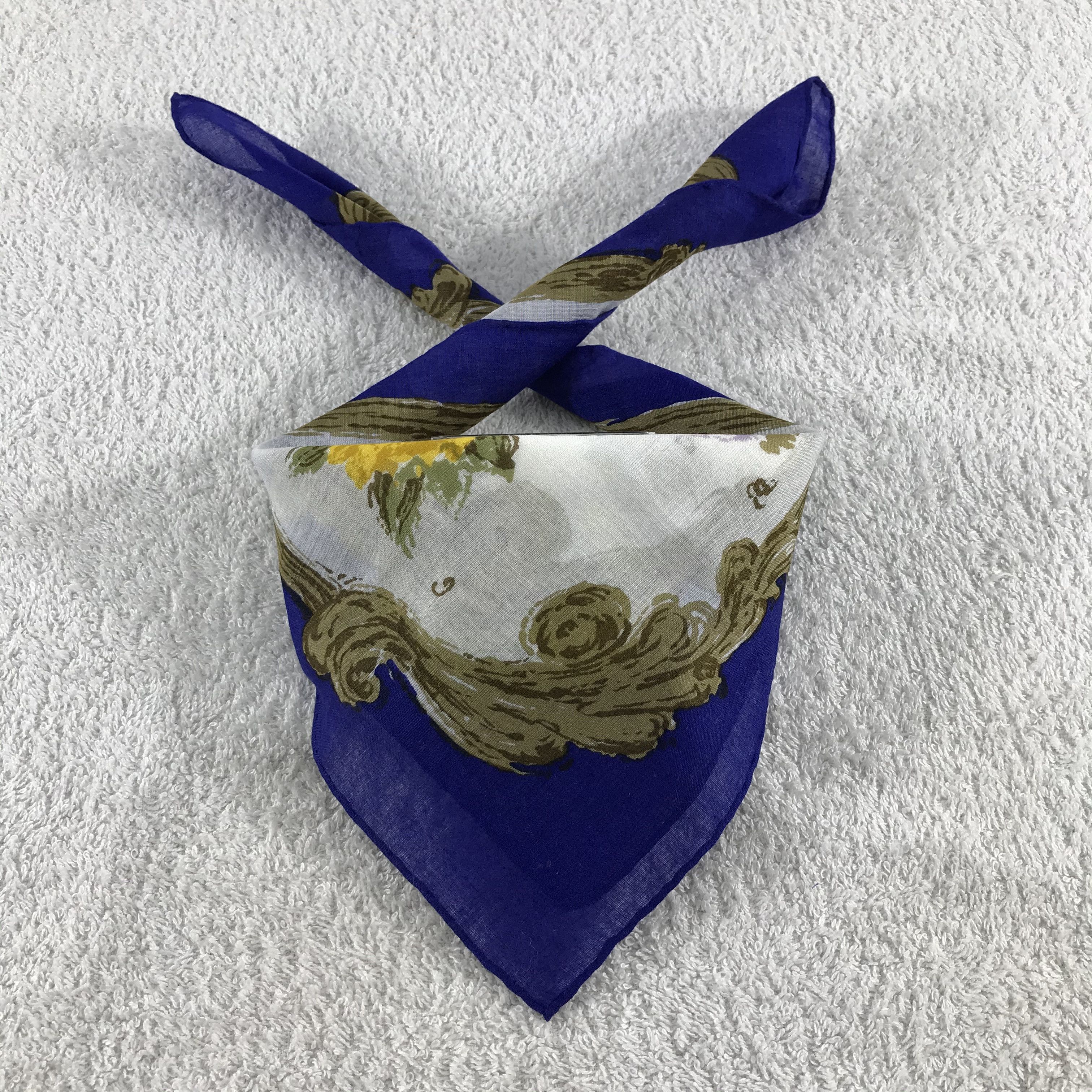 Christian Dior Monsieur × Vintage Christian Dior Bandana / Handkerchief / Neckerchief - S146 Size ONE SIZE - 3 Thumbnail