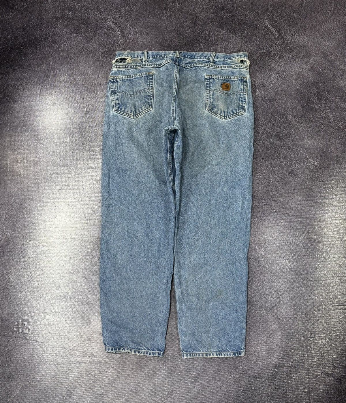 Carhartt Vintage Carhartt Relaxed Fit Heavy Blue Denim Baggy Jeans Size US 42 / EU 58 - 1 Thumbnail