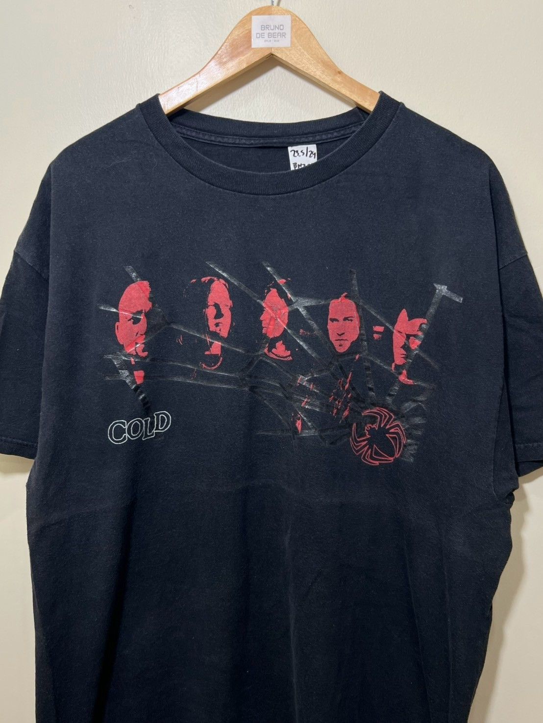 Band Tees × Vintage Vintage 2003's Cold Year of Spider Concert shirt bnz01 Size US XL / EU 56 / 4 - 3 Thumbnail