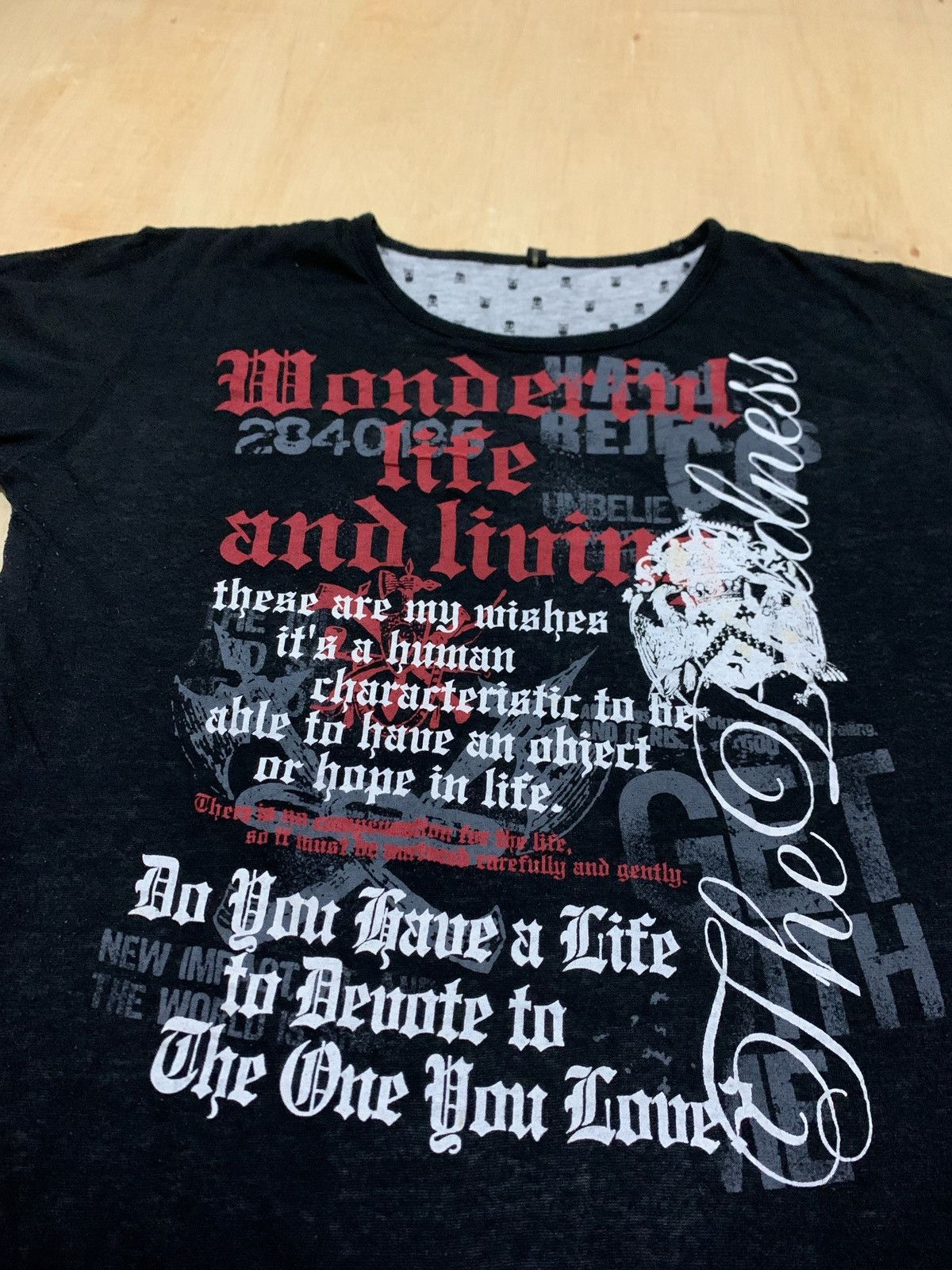 Hysteric Glamour × If Six Was Nine × Japanese Brand Dangerous Warning Ifsixwasnine Punk style Tshirt Size US M / EU 48-50 / 2 - 5 Thumbnail
