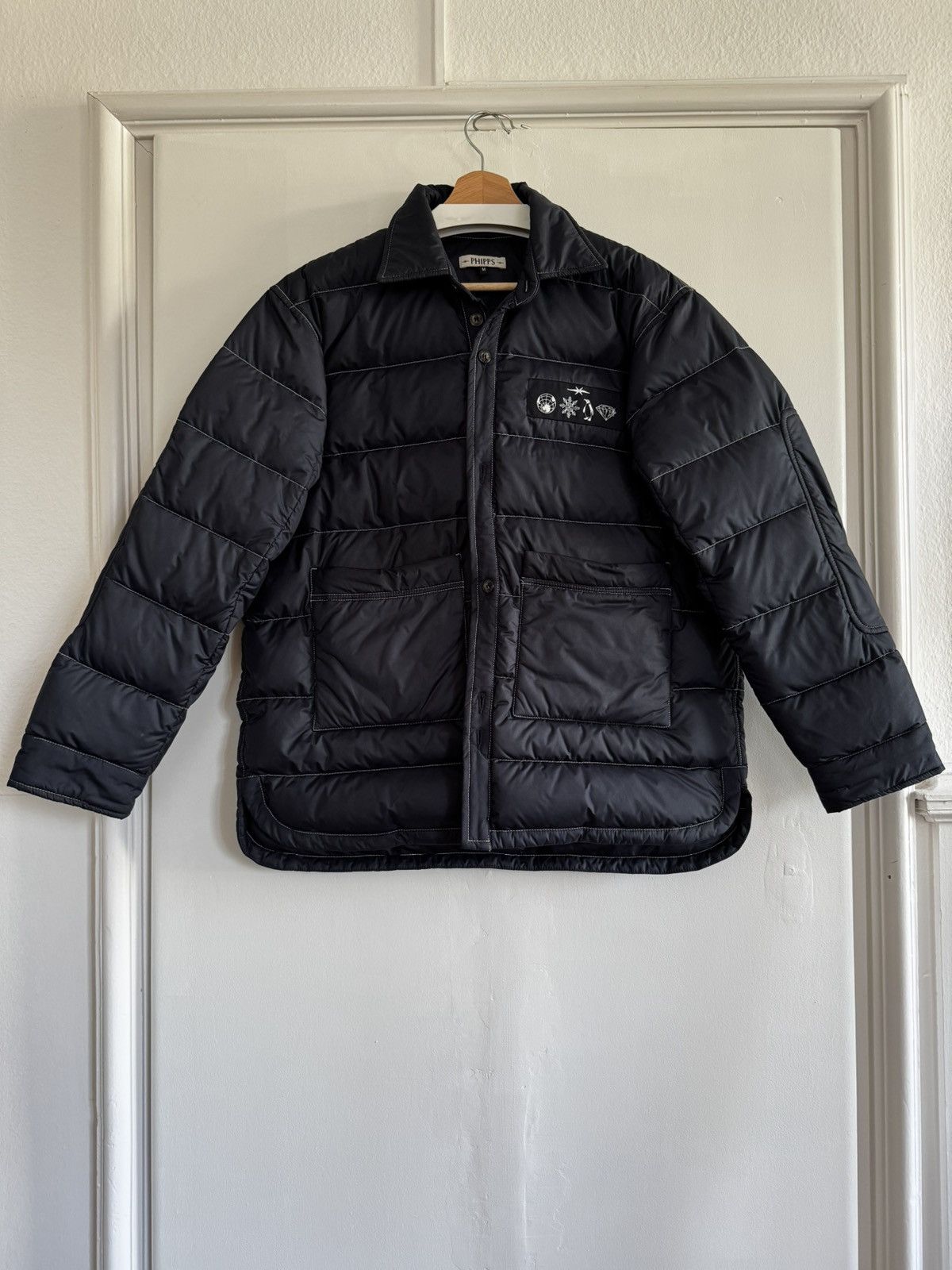 Phipps MIDNIGHT BLUE MEN'S SHELL JACKET Size US M / EU 48-50 / 2 - 1 Thumbnail