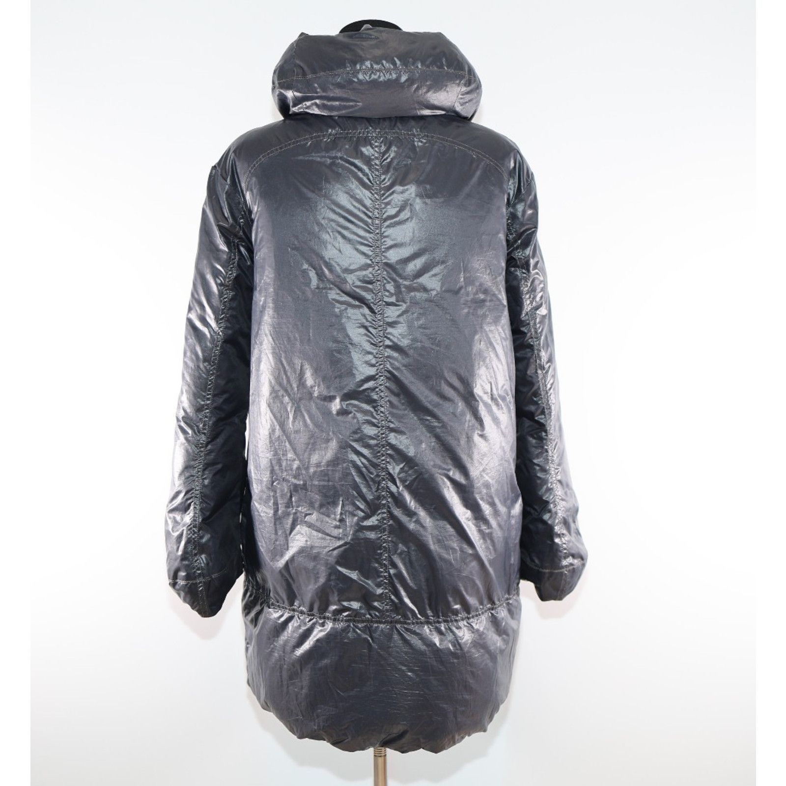 Marni Excellent Authentic MARNI Dark Gray Down Puffer Coat Size 40 Size M / US 6-8 / IT 42-44 - 5 Thumbnail