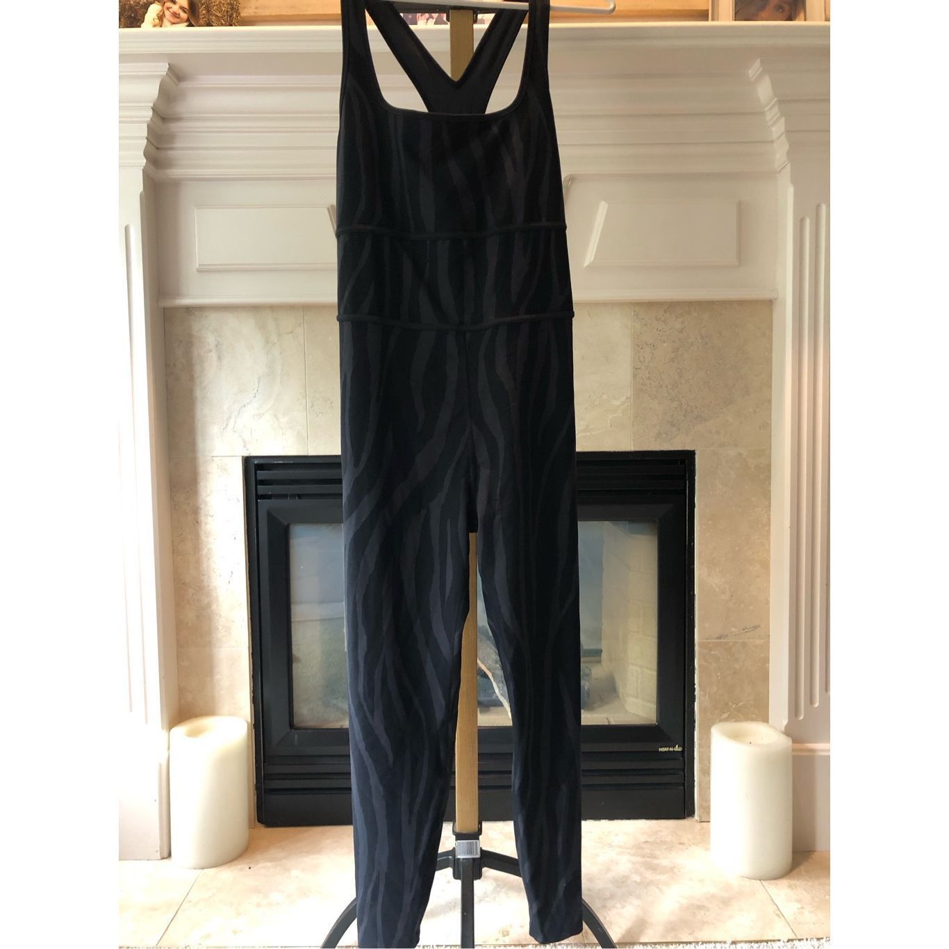 Diane von Furstenberg DVF Diane Von Furstenberg Women’s Black Zebra Print Activewe Size XL / US 12-14 / IT 48-50 - 1 Thumbnail