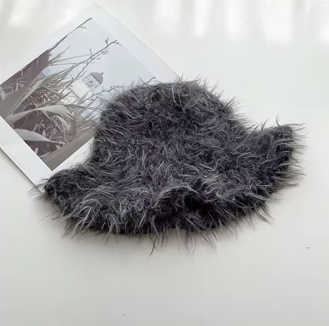Other Retro Plush Mixed Tread Bucket Hat Size ONE SIZE - 2 Thumbnail