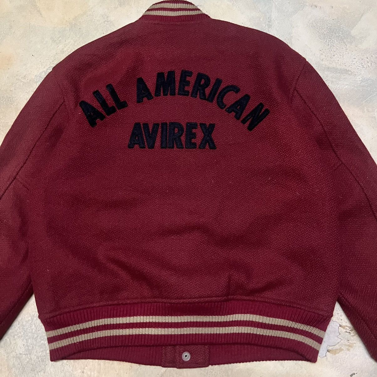 Avirex Vintage Avirex USA Varsity Jacket Big Logo Size US S / EU 44-46 / 1 - 15 Thumbnail
