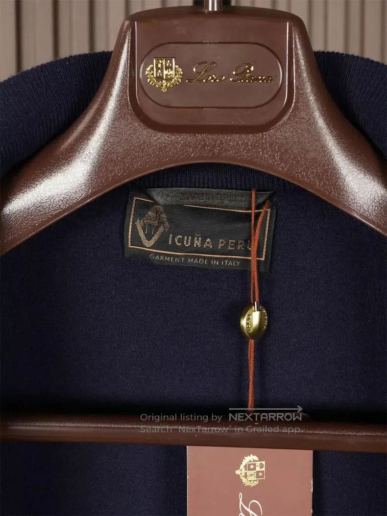 Loro Piana Loro Piana Vicuna Zip-Up Jacket. Size US S / EU 44-46 / 1 - 4 Thumbnail