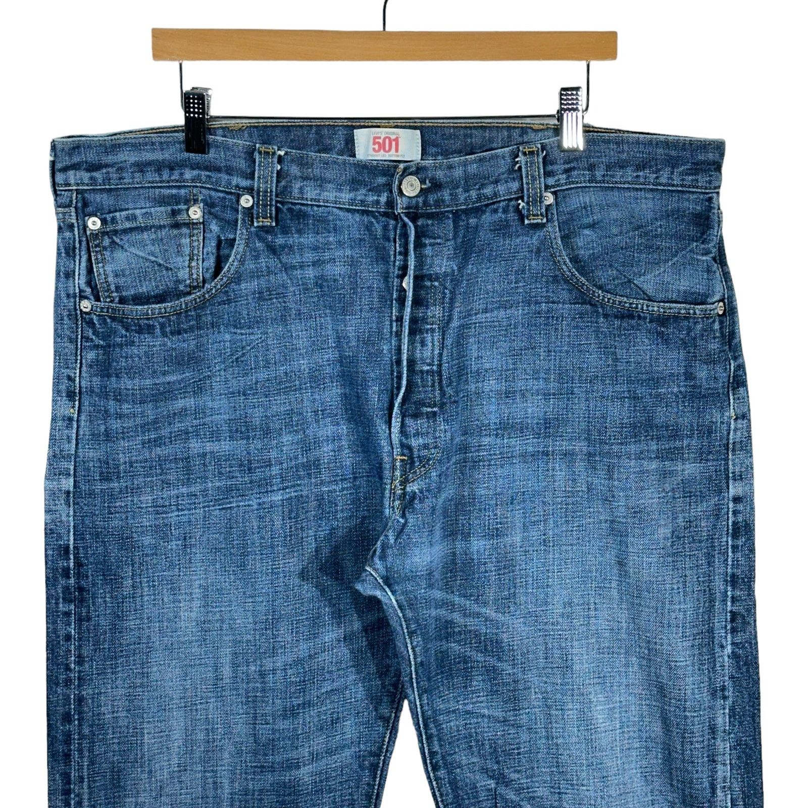 Vintage Vintage Levis 501 Jeans Size US 40 / EU 56 - 2 Thumbnail