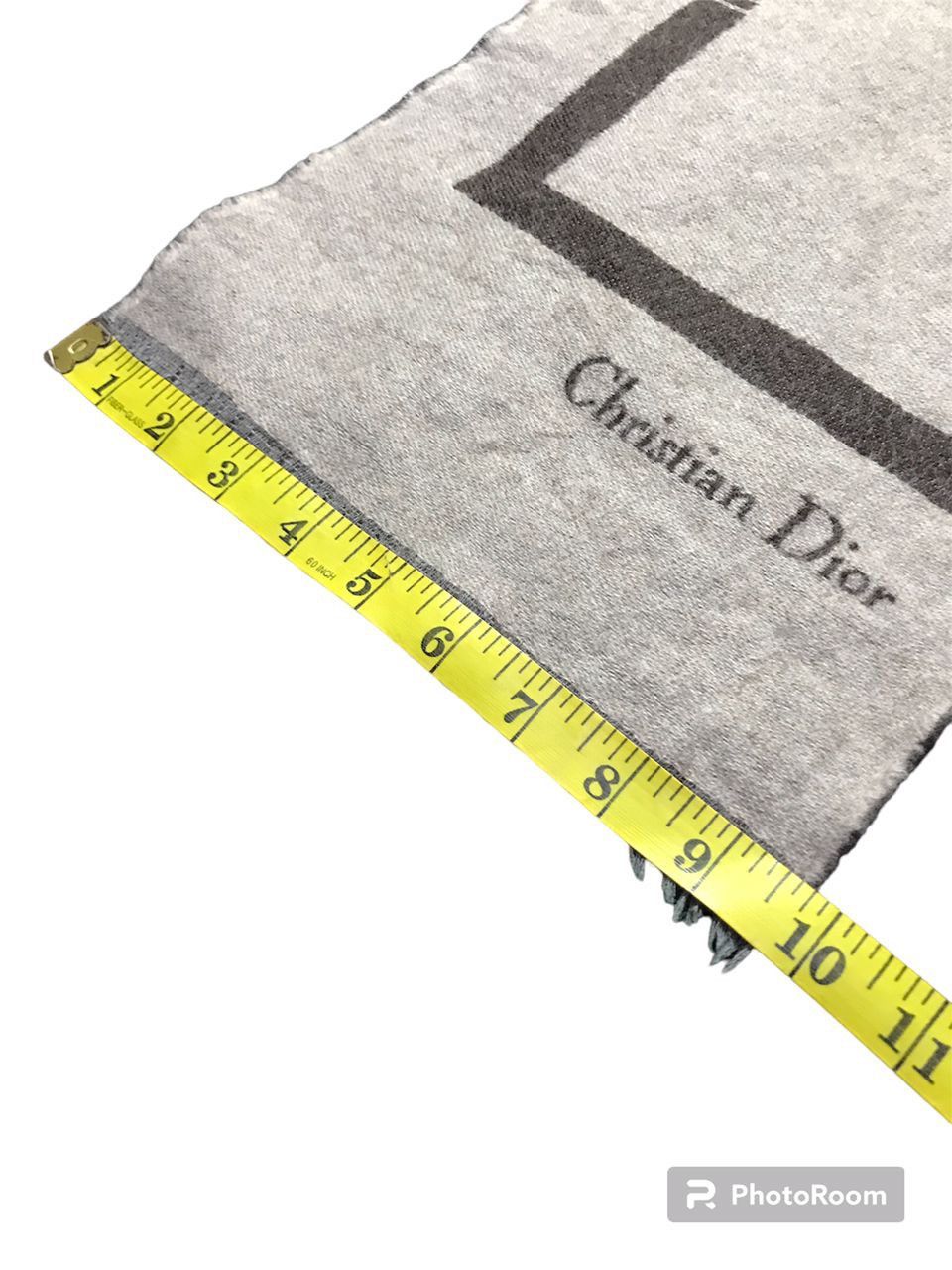 Christian Dior Monsieur × Vintage Vintage Christian Dior Merino Wool Scarves Size ONE SIZE - 4 Thumbnail