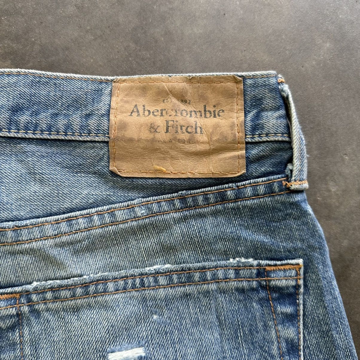 Vintage Abercrombie & Fitch Faded Distress Denim Jean Pant