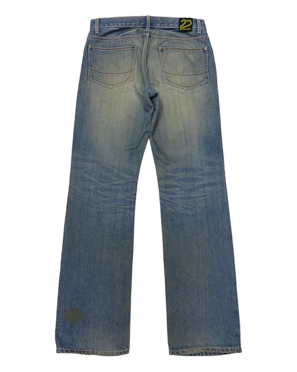 If Six Was Nine × Japanese Brand × Le Grande Bleu (L.G.B.) 🔥DISTRESSED DENIM RUSTY DECIBEL DENIM JEANS Size US 32 / EU 48 - 3 Thumbnail
