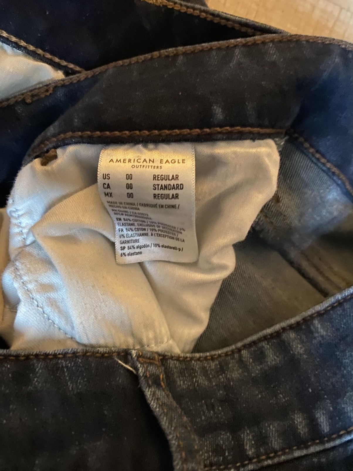 American Eagle Outfitters American Eagle Outfitters Women's Distressed Denim Jeans Size 24" / US 00 / IT 34 - 8 Thumbnail