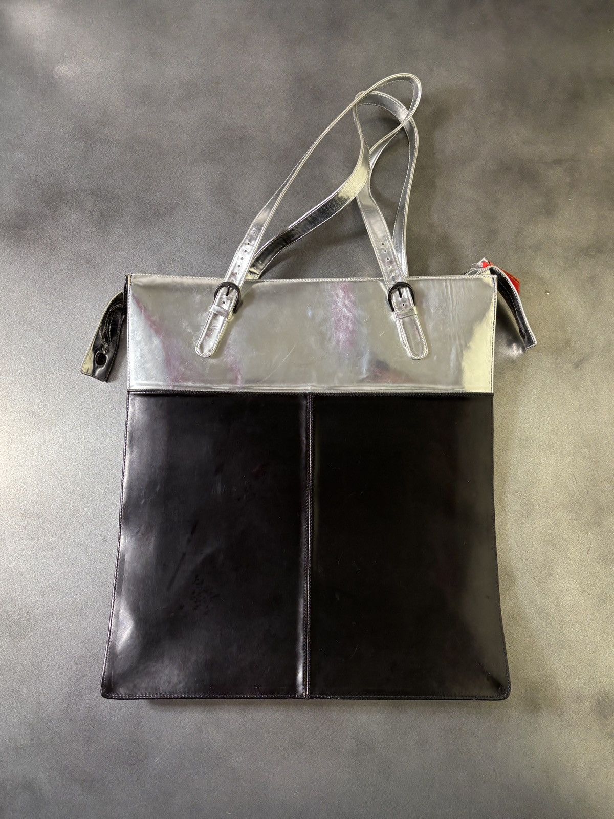 Barena Venezia × Other × SSSR Venezia Stephen Venezia Leather Tote Bag Large Metallic Vintage Bags Size ONE SIZE - 10 Thumbnail