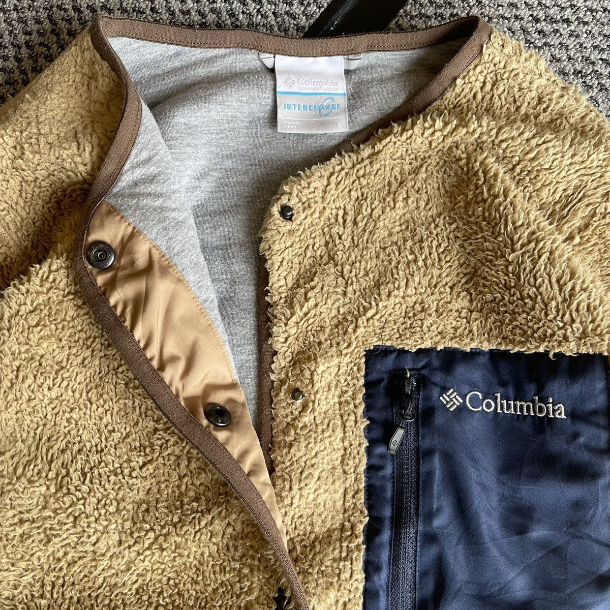 Columbia Colombia Interchange Fleece Sweater Size S to M Size L / US 10 / IT 46 - 6 Thumbnail