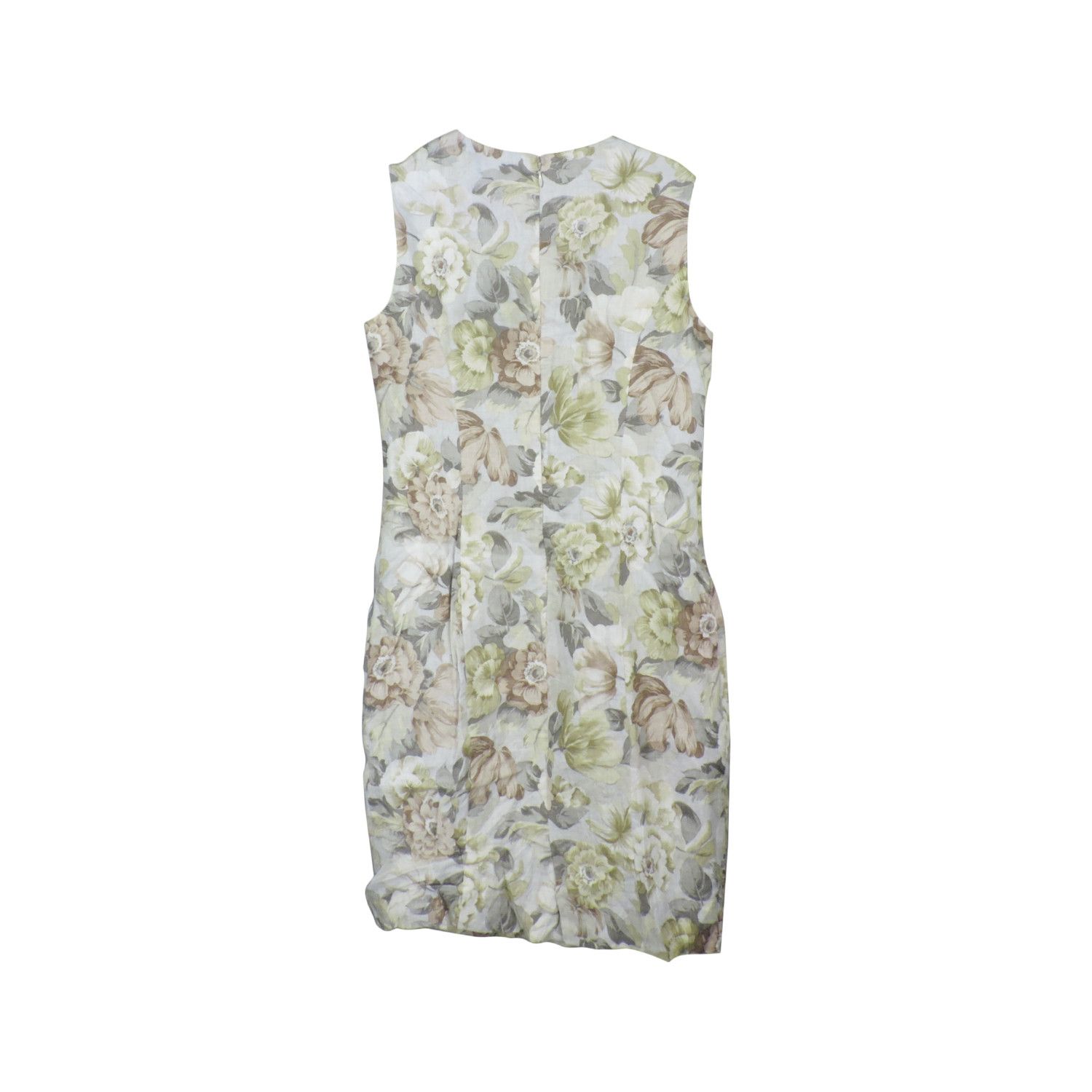 Burberry BURBERRY’S FLORAL PATTERN SLEEVELESS MINI DRESS Size M / US 6-8 / IT 42-44 - 2 Thumbnail