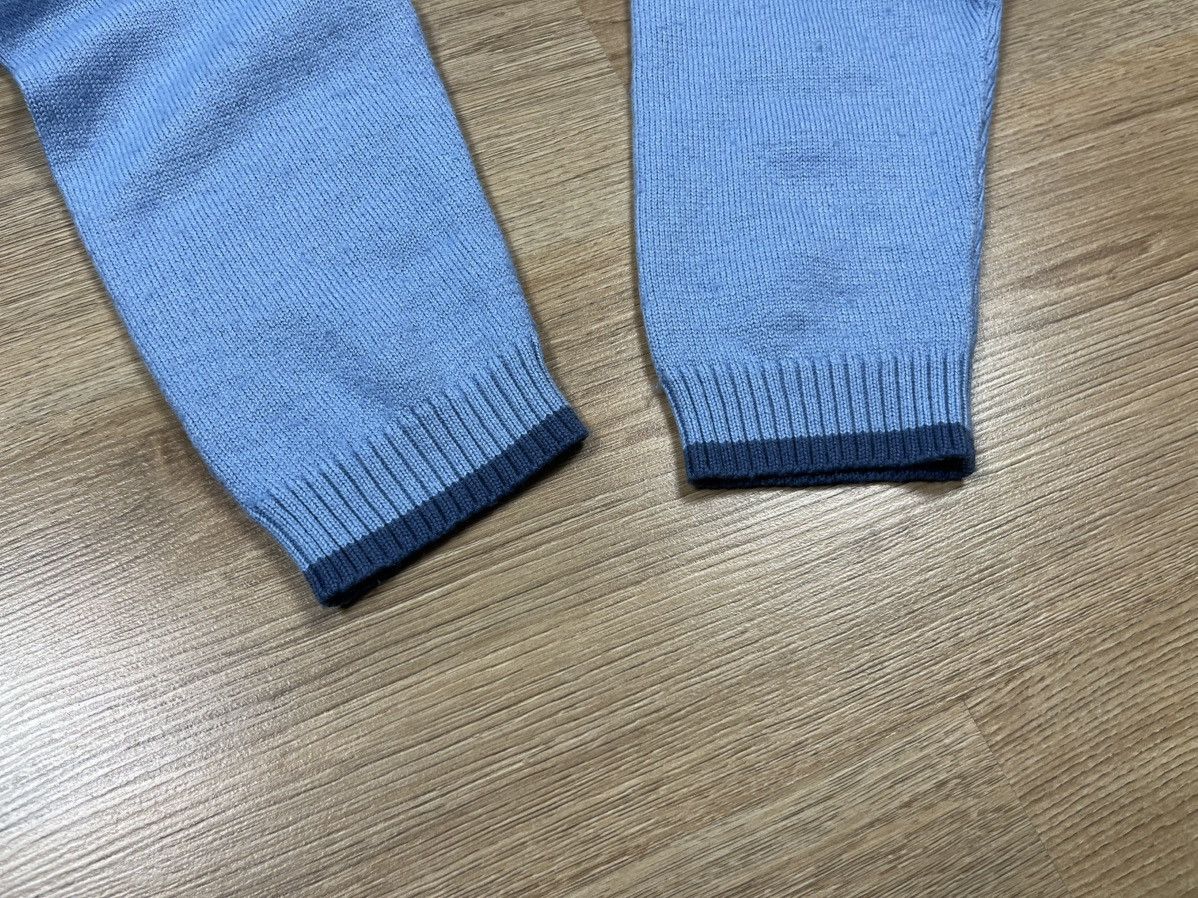Yves Saint Laurent Vintage Yves Saint Laurent Knit Sweater YSL Big Logo Blue Size US XXL / EU 58 / 5 - 16 Thumbnail