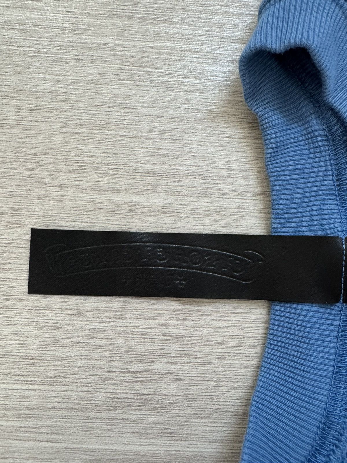 Chrome Hearts Triple Velvet Cross Blind Spot Crewneck Sweatshirt Blue Size US L / EU 52-54 / 3 - 3 Thumbnail