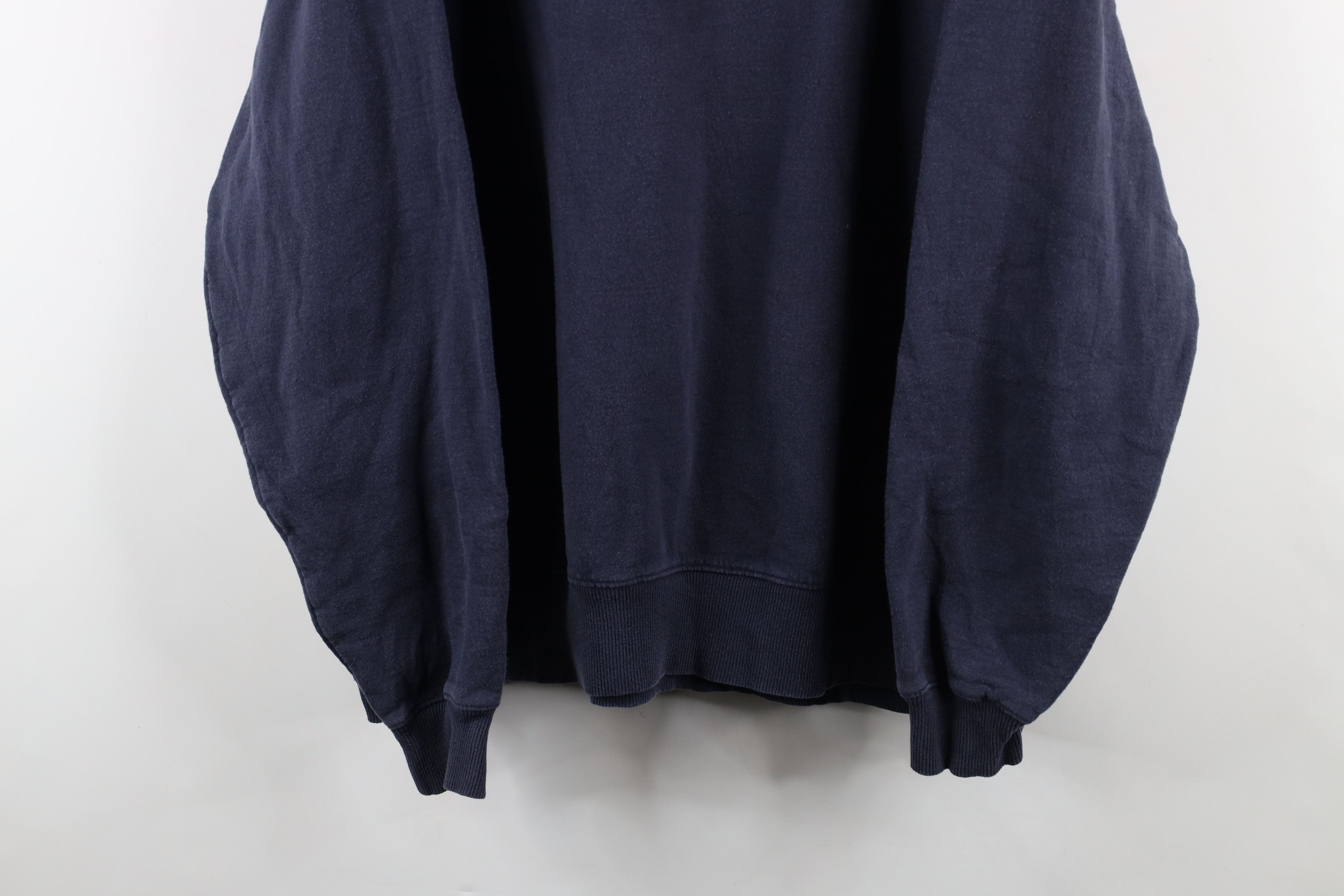 Champion × Vintage Vintage Champion Classic Logo Crewneck Sweatshirt Blue Size US XXL / EU 58 / 5 - 3 Thumbnail