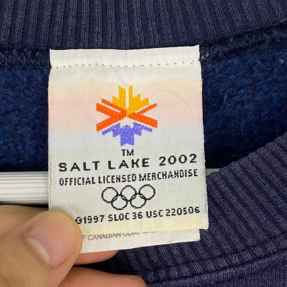 Other Vintage Salt Lake 2002 Sweatshirt Crewneck Black Size M Size US M / EU 48-50 / 2 - 6 Thumbnail