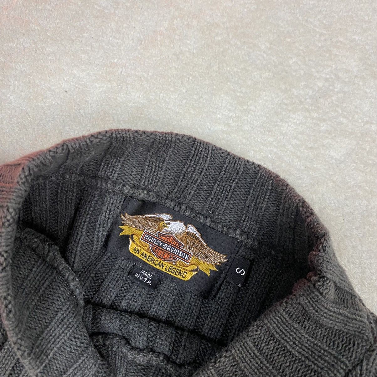 Harley Davidson × Vintage 🔥 HARLEY DAVIDSON 🔥 Vintage knit motorcycle racer sweater Size US S / EU 44-46 / 1 - 3 Thumbnail
