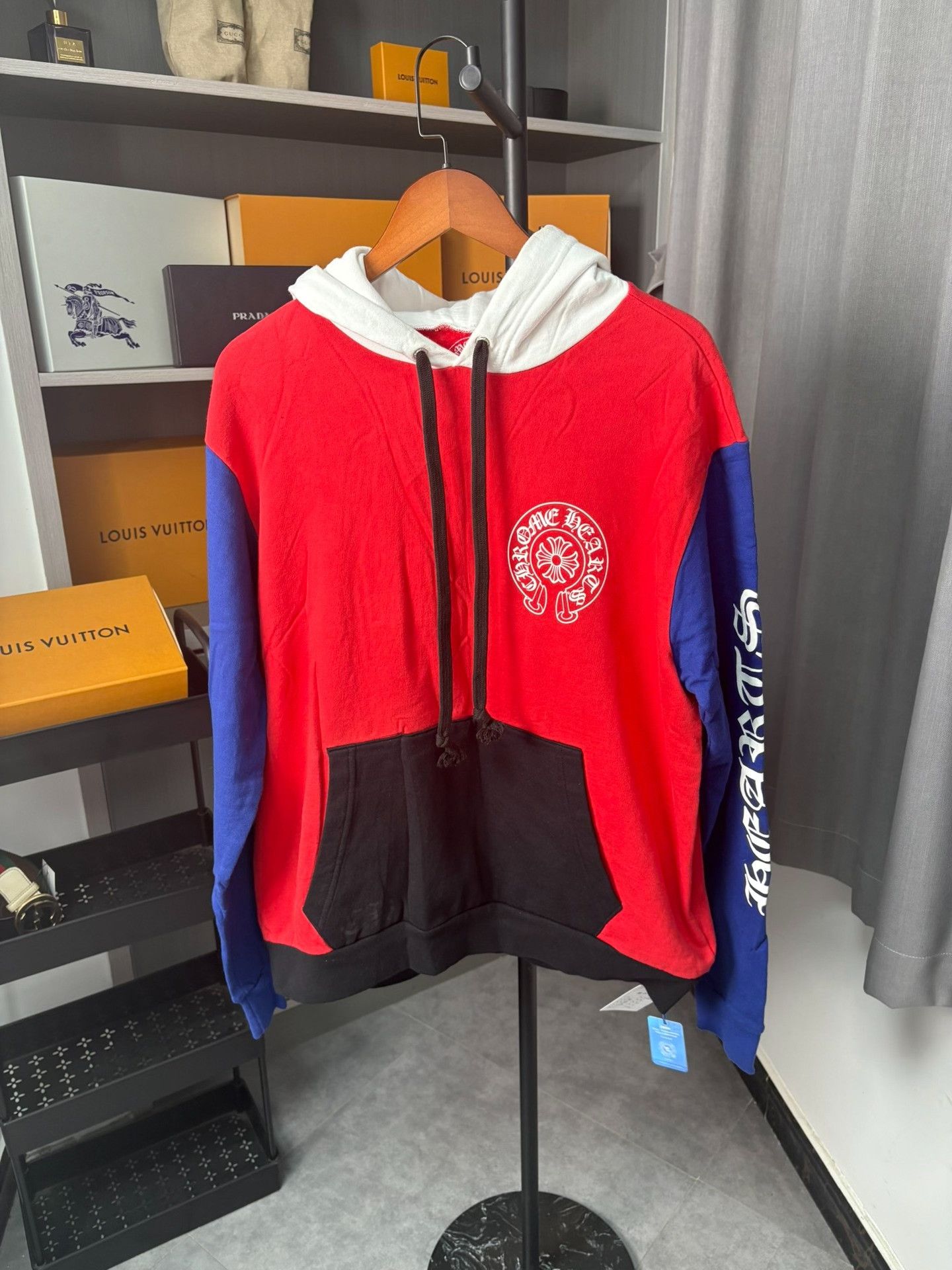 Chrome Hearts Chrome Hearts Blue Hoodie M Men Size US M / EU 48-50 / 2 - 1 Thumbnail