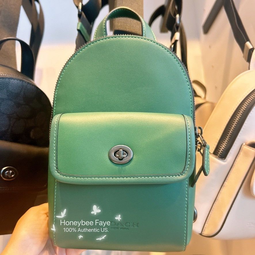Coach Small Turnlock Sling Pack CAJ28 Size ONE SIZE - 1 Thumbnail