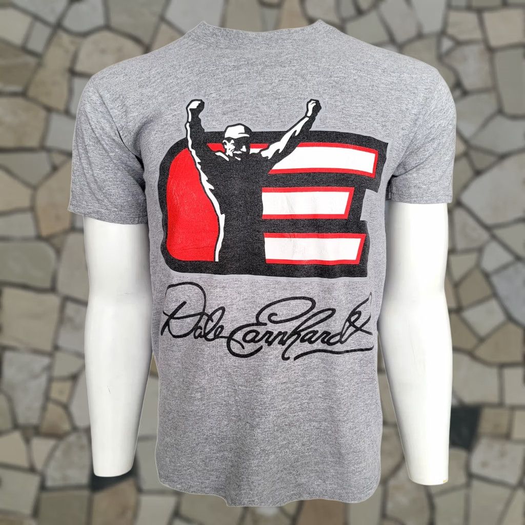 NASCAR Vintage Winner's Circle NASCAR Dale Earnhardt T-Shirt - Size Small (S) - Grey, Short Sleeve, Crew Neck, 100% Cotton Size US S / EU 44-46 / 1 - 1 Thumbnail