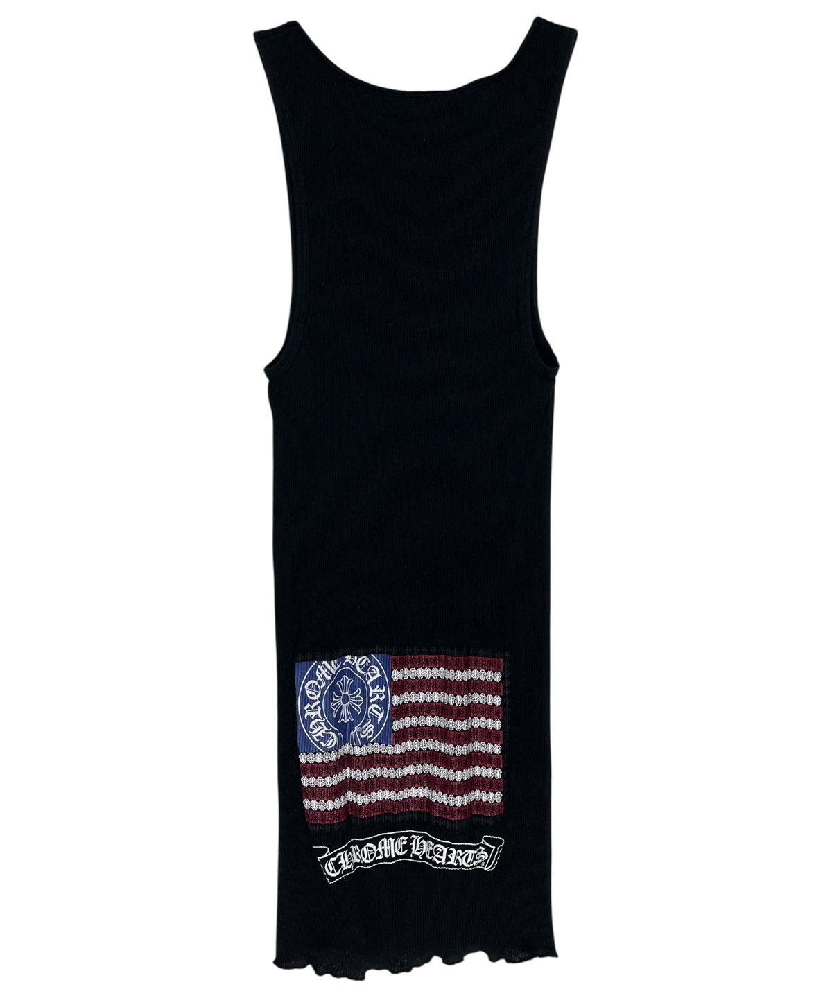 Chrome Hearts Chrome Hearts Vintage USA American Flag Tank Top 