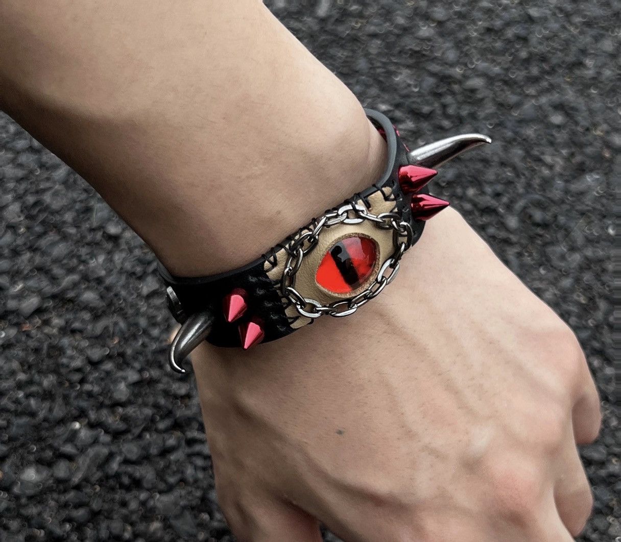 Japanese Brand × Vintage Retro punk bracelet Size ONE SIZE - 1 Thumbnail