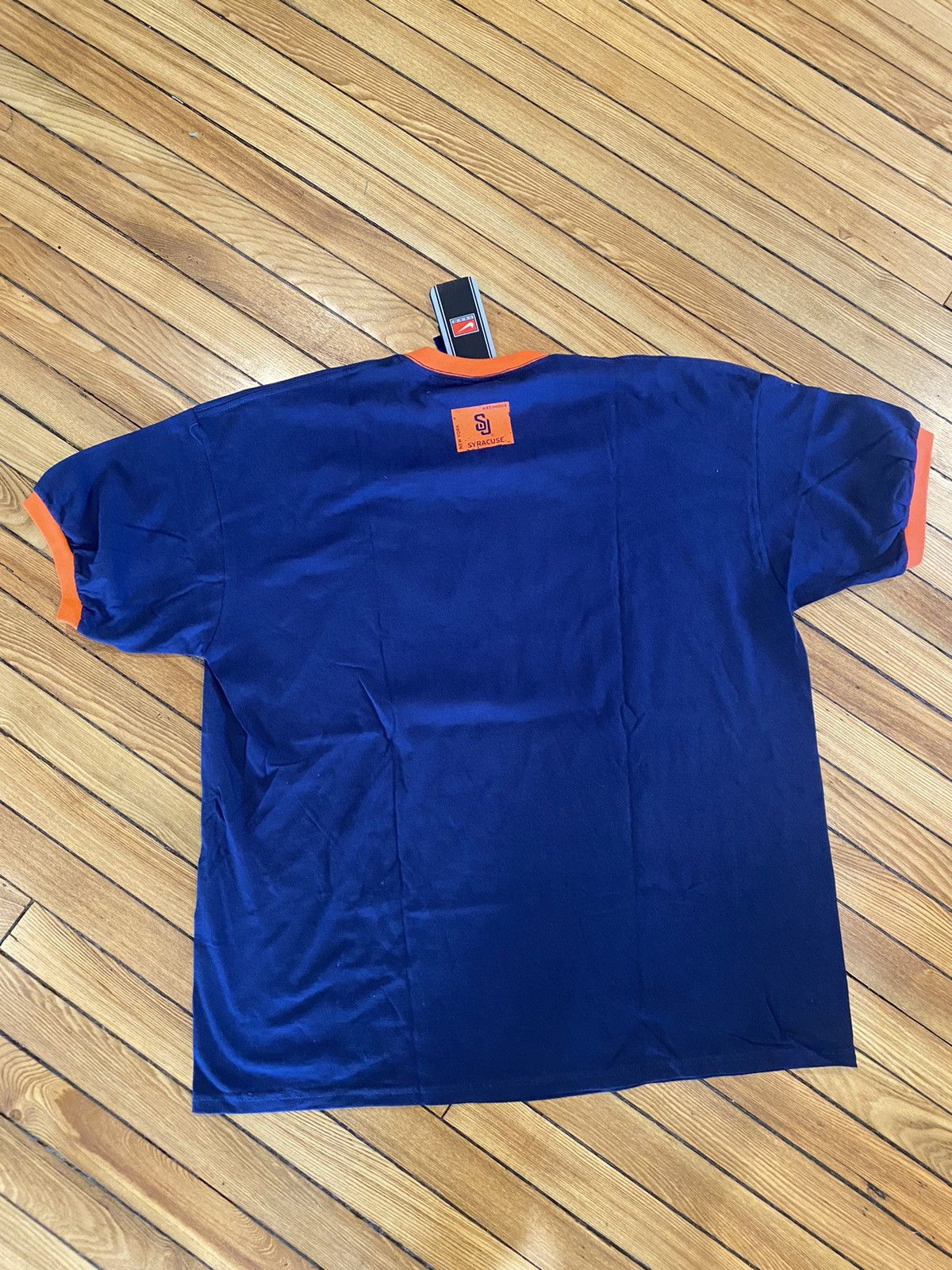 Nike Xxl Y2K Syracuse Orangeman Heavyweight Tshirt Size US XXL / EU 58 / 5 - 10 Thumbnail